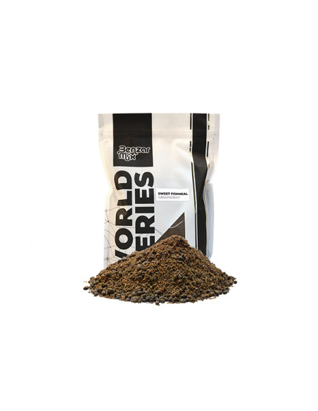 Benzar Mix World Series Groundbait, Sweet Fishmeal, 800g