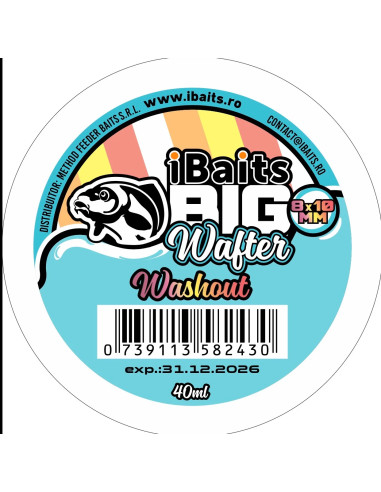 iBaits Big Wafter Washout, 8×10 mm