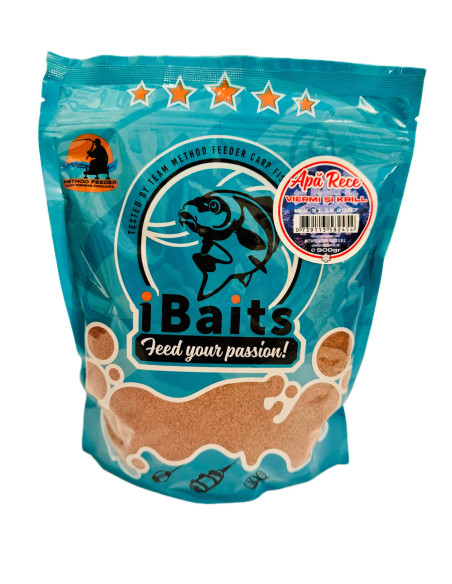 Nada Apa Rece IBaits Viermi si Krill, 900g