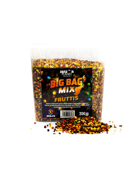 Pelete Senzor Big Bag Mix Fruttis, 3kg Pelete Senzor Big Bag Mix Fruttis, 3kg