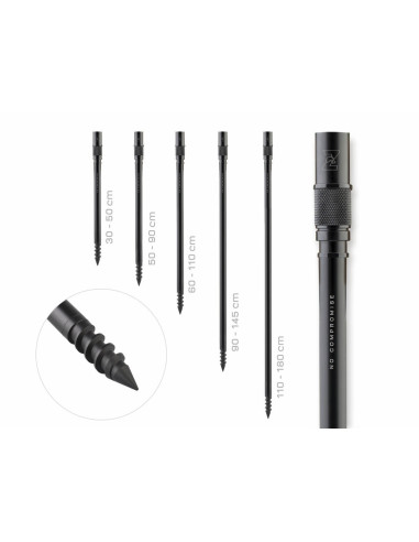 Pichet Telescopic Zfish Bank Stick Vantage Nc, 60-110cm