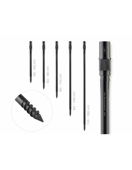 Pichet Telescopic Zfish Bank Stick Vantage Nc, 60-110cm