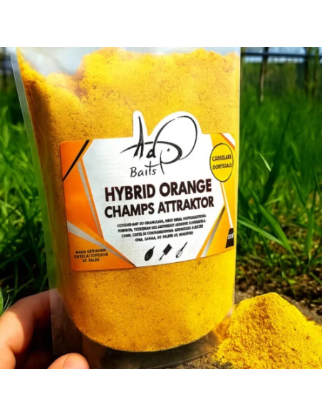Nada ADPBaits, Hybrid Orange,Ciocolată Portocală, 800g Nada ADPBaits, Hybrid Orange,Ciocolată Portocală, 800g