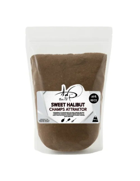 Nada ADP Baits Champs Attraktor, Sweet Halibut Apa Rece, 800gr Nada ADP Baits Champs Attraktor, Sweet Halibut Apa Rece, 800gr