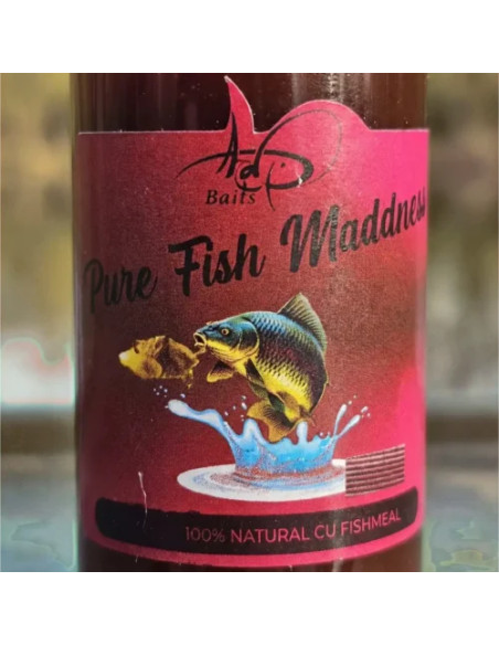 Pure Fish Madness (Atractant natural pe bază de făină de pește), 100ml Pure Fish Madness (Atractant natural pe bază de făină de pește), 100ml