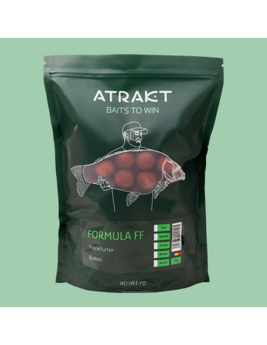 Boilies de Nadit Atrakt Formula FF, Frankfurter, Solubil, 1kg