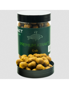 Boilies de Carlig Atrakt Premium Dumbell, Crab, Tare, 160g