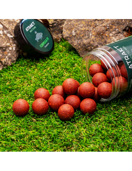Boilies de Carlig Atrakt Formula FF, Frankfurter, Solubil, 160g Boilies de Carlig Atrakt Formula FF, Frankfurter, Solubil, 160g