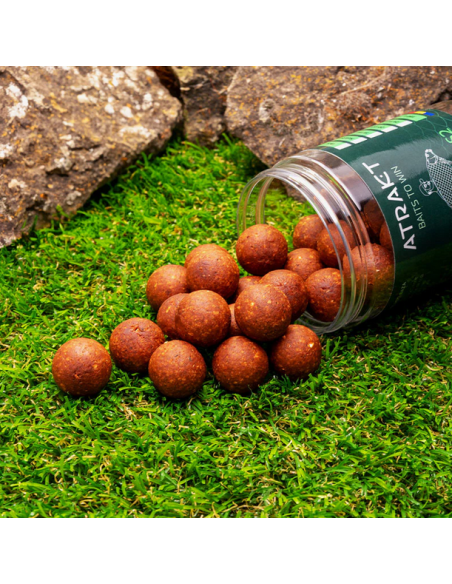 Boilies de Carlig Atrakt Formula SP, Squid & Plum, Solubil, 160g Boilies de Carlig Atrakt Formula SP, Squid & Plum, Solubil, 160g