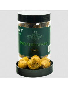 Boilies de Carlig Atrakt Premium Dumbell, Crab, Tare, 160g 2