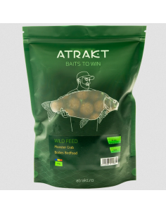 Boilies Atrakt Birdfood Wild Feed, Monstercrab, Tare, 1kg