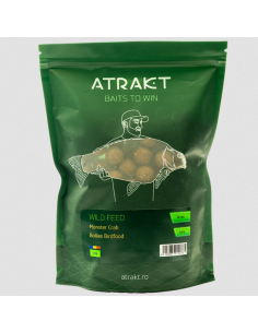 Boilies Atrakt Birdfood Wild Feed, Monstercrab, Tare, 5kg