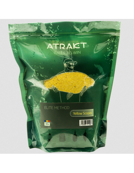 Nada Atrakt Feeder Elite Method, Yellow Scopex, 900g Nada Atrakt Feeder Elite Method, Yellow Scopex, 900g
