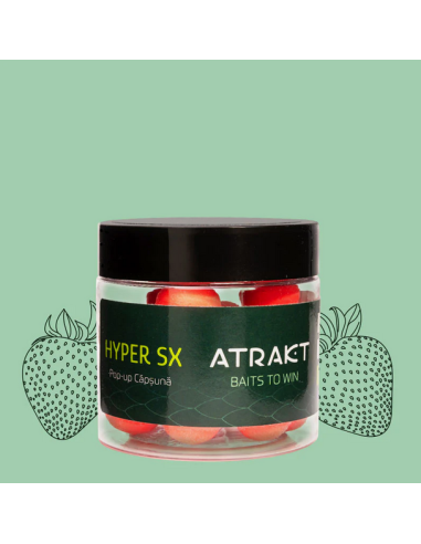 Pop-Up Atrakt Hyper SX, Strawberry, 20g
