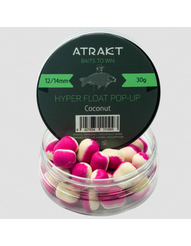Pop-Up Atrakt Hyper Float, Coconut, 12/14mm, 30g