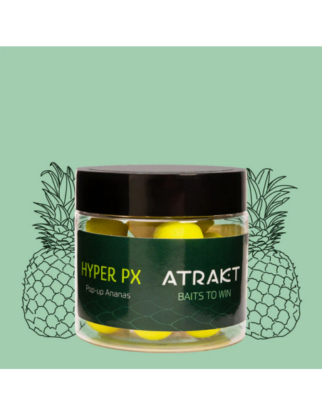 Pop-Up Atrakt Hyper PX, Pineapple, 30g Pop-Up Atrakt Hyper PX, Pineapple, 30g