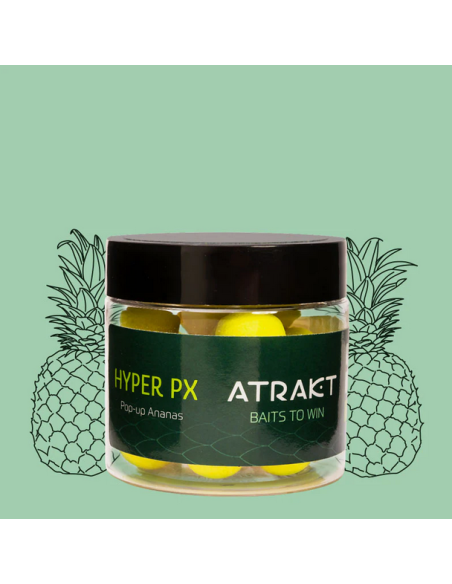 Pop-Up Atrakt Hyper PX, Pineapple, 20g Pop-Up Atrakt Hyper PX, Pineapple, 20g
