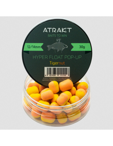 Pop-Up Atrakt Hyper Float, Tigernut, 12/14mm, 30g