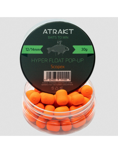 Pop-Up Atrakt Hyper Float, Scopex, 12/14mm, 30g