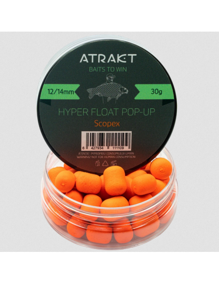 Pop-Up Atrakt Hyper Float, Scopex, 12/14mm, 30g
