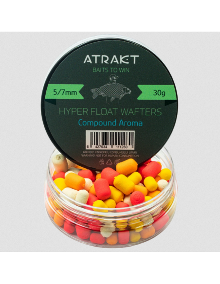 Wafters Atrakt Hyper Float, Compound Aroma, 5/7mm, 30g