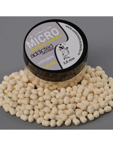 Micro Wafters Addicted Carp Baits, Usturoi, 3.8mm, 30ml