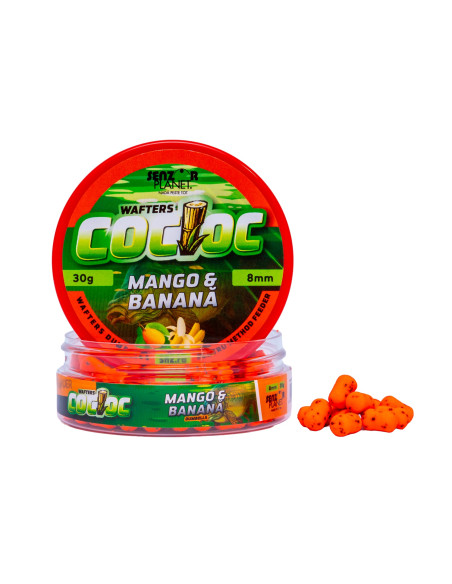 Wafters Dumbells Senzor Planet Cocioc, Mango & Banana, 8mm, 30g