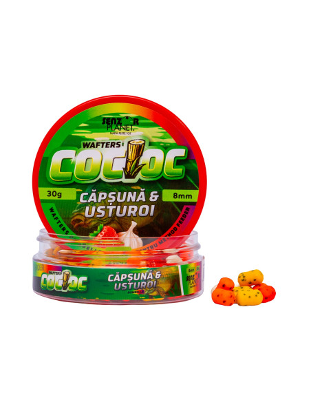 Wafters Dumbells Senzor Planet Cocioc, Capsuna & Usturoi, 8mm, 30g