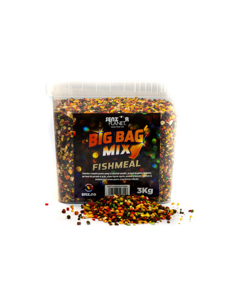 Pelete Senzor Planet Big Bag Mix, Fishmeal, 3kg Pelete Senzor Planet Big Bag Mix, Fishmeal, 3kg