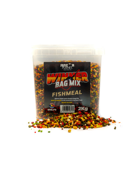 Pelete Senzor Planet Winner Bag Mix, Fishmeal, 2kg Pelete Senzor Planet Winner Bag Mix, Fishmeal, 2kg