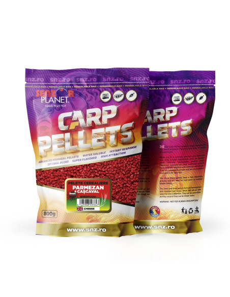 Pelete Cerealiere Senzor Planet, Cascaval & Parmezan, 3mm, 800g Pelete Cerealiere Senzor Planet, Cascaval & Parmezan, 3mm, 800g
