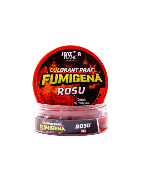 Colorant Senzor Planet Fumigena Praf Rosu, 25g