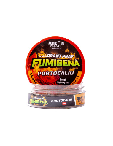 Colorant Senzor Planet Fumigena Praf Portocaliu, 25g