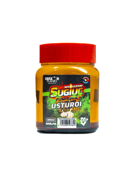 Aditiv Mix Uleiuri Senzor Planet Sugiuc Fumigena, Usturoi, 250ml Aditiv Mix Uleiuri Senzor Planet Sugiuc Fumigena, Usturoi, 250ml