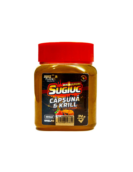 Aditiv Mix Uleiuri Senzor Planet Sugiuc, Capsuna & Krill, 250ml Aditiv Mix Uleiuri Senzor Planet Sugiuc, Capsuna & Krill, 250ml
