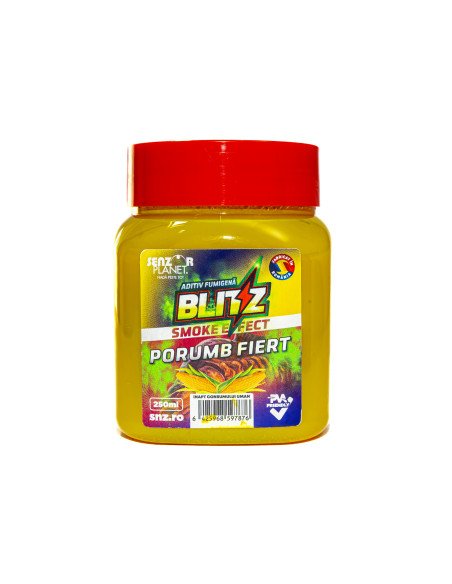 Aditiv Senzor Planet Blitz Fumigena, Porumb Fiert, 250ml Aditiv Senzor Planet Blitz Fumigena, Porumb Fiert, 250ml