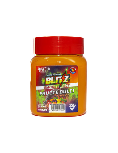 Aditiv Senzor Planet Blitz Fumigena, Fructe Dulci, 250ml