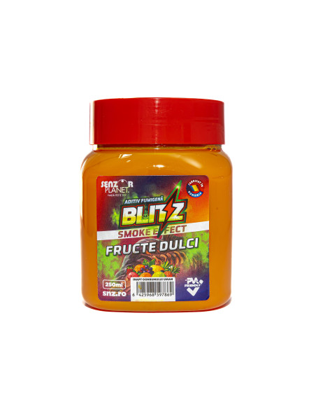 Aditiv Senzor Planet Blitz Fumigena, Fructe Dulci, 250ml