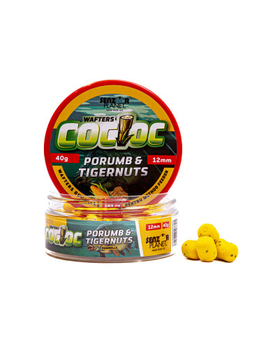 Wafters Senzor Planet Cocioc Dumbells, Porumb & Tigernuts, 12mm, 40g