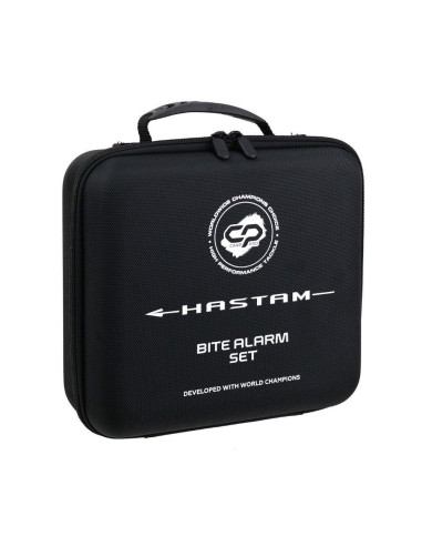 Set 4 Senzori + Statie Carp Pro Hastam Bite Alarm, Multicolor