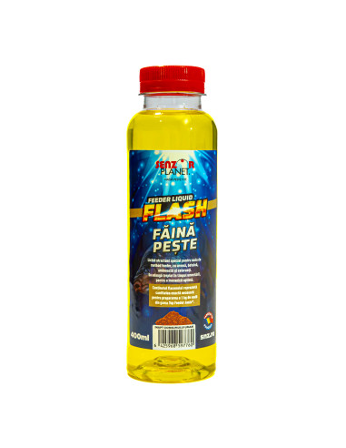 Lichid Atractant Senzor Planet Flash Feeder Liquid, Faina Peste, 400ml