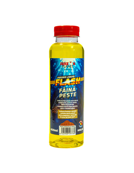 Lichid Atractant Senzor Planet Flash Feeder Liquid, Faina Peste, 400ml