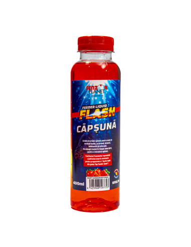 Lichid Atractant Senzor Planet Flash Feeder Liquid, Capsuna, 400ml