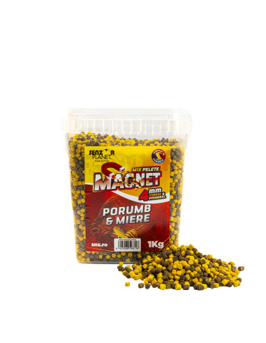 Pelete Senzor Planet Magnet, Porumb & Miere, 4mm, 1kg
