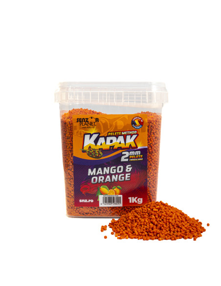 Pelete Cerealiere Senzor Planet Kapak, Mango & Orange, 2mm, 1kg
