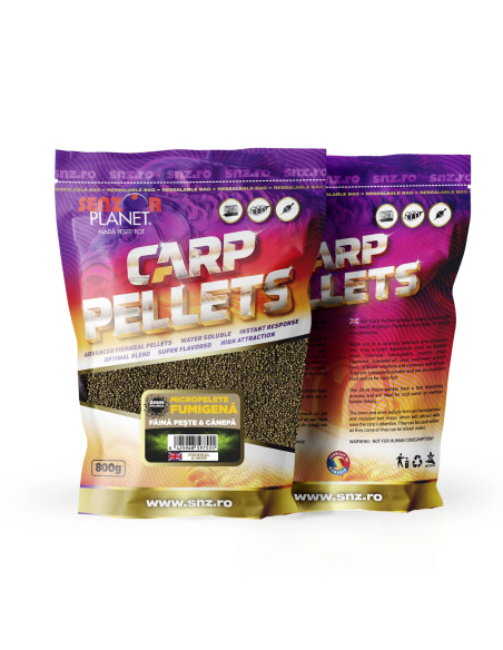 Micropelete Senzor Planet Fumigena, Faina Peste & Canepa, 2mm, 800g