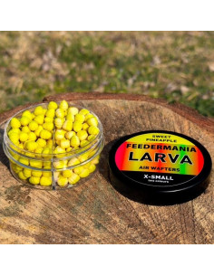 Wafters Feedermania Larva Air Two Tone XS, Sweet Pineapple, 6mm