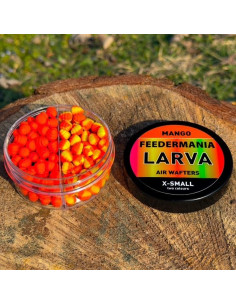 Wafters Feedermania Larva Air Two Tone XS, Mango, 6mm