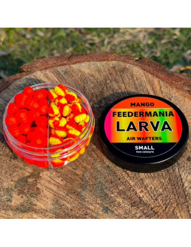Wafters Feedermania Larva Air Two Tone S, Mango, 8mm