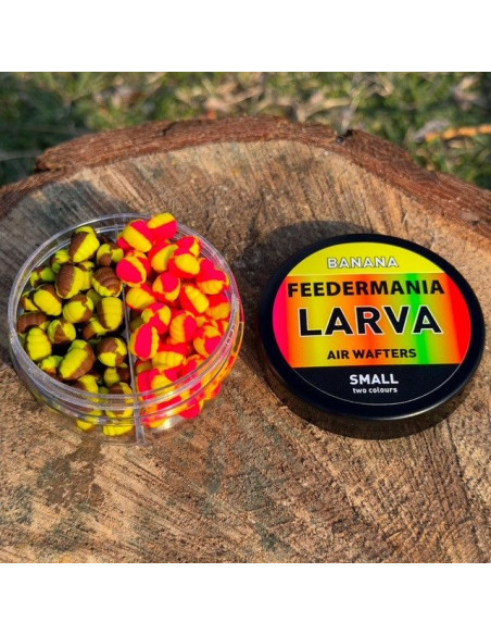 Wafters Feedermania Larva Air Two Tone S, Banane, 8mm Wafters Feedermania Larva Air Two Tone S, Banane, 8mm